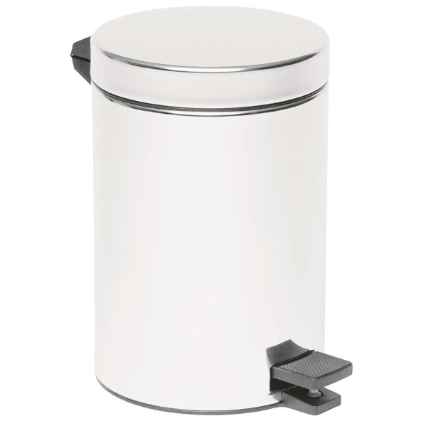 A44055-Vitra Arkitekta Çöp Kovası - 4,5 Lt - Parlak Paslanmaz Çelik ürün görseli 1