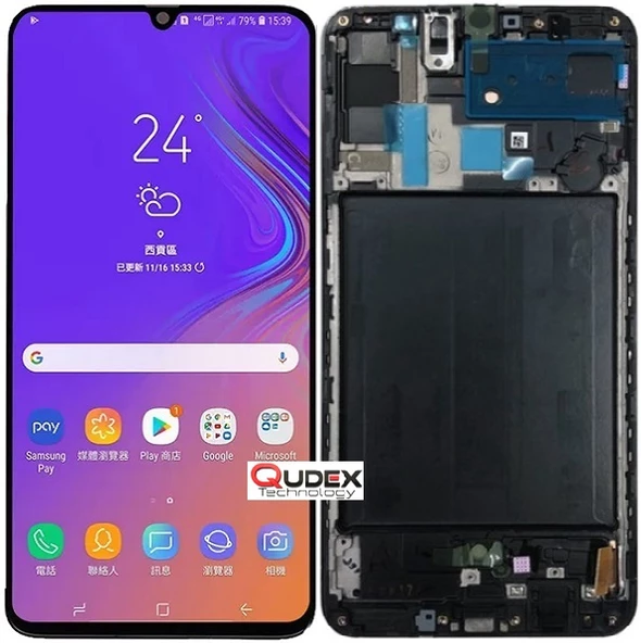Samsung Galaxy A70 Lcd Ekran Dokunmatik Çıtalı (SM-A705FN) ürün görseli 1