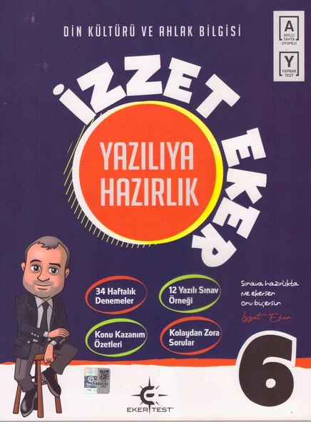 İZZET EKER 6.SINIF YAZILIYA HAZIRLIK ürün görseli 1