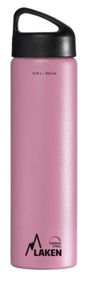 Laken Çelik 18/8 Classic Termos Şişe 0,75L - Pembe LKTA7P ürün görseli 1