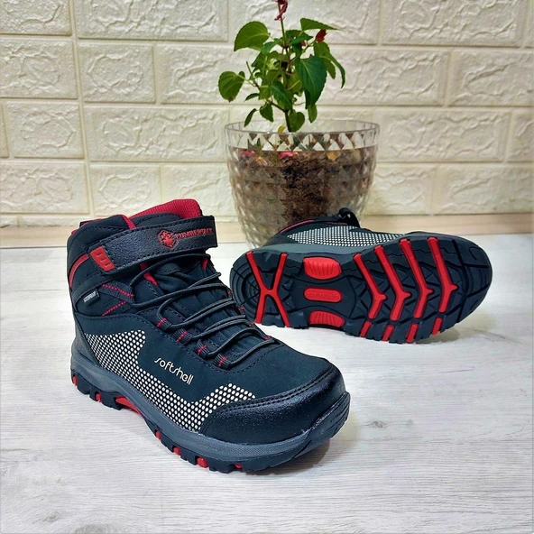 Lumberjack Fuller Hı Siyah Waterproof Softshell Çocuk Bot ürün görseli 1