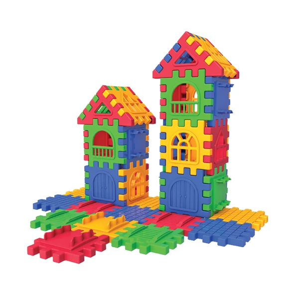 Puzzle City 64 Parça - Resim 2
