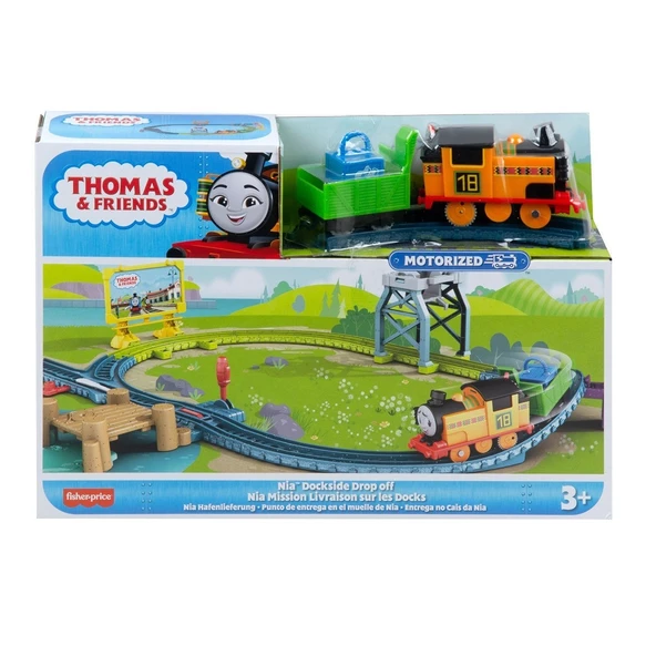 HGY78 Thomas ve Arkadaşları - Motorlu Tren Seti - Resim 6
