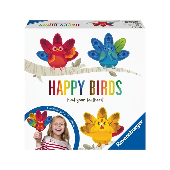 206155  Happy Birds -Ravensburger ürün görseli 1