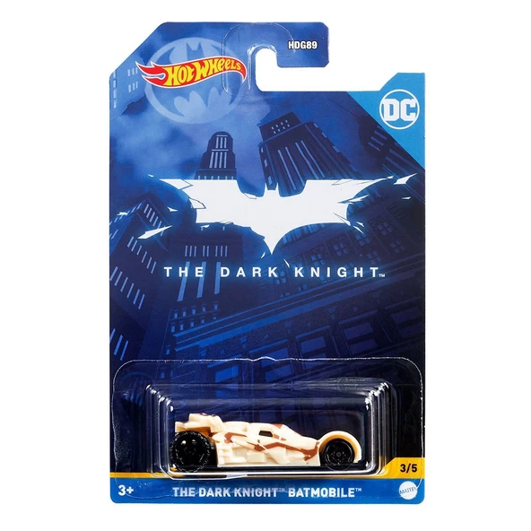 HDG89 Hot Wheels Batman Temalı Arabalar - Resim 3