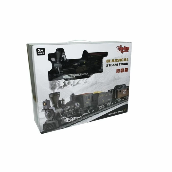 FF-1613A IŞIKLI VE SESLİ CLASSİC BUHARLI TREN ürün görseli 1