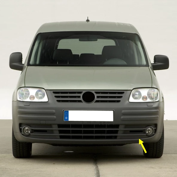 VW Caddy 2004-2010 Ön Tampon Sol Sis Çerçevesi Izgarası 2K0853683A ürün görseli 1