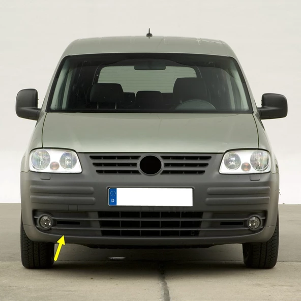VW Caddy 2004-2010 Ön Tampon Sağ Sis Çerçevesi Izgarası 2K0853684A ürün görseli 1