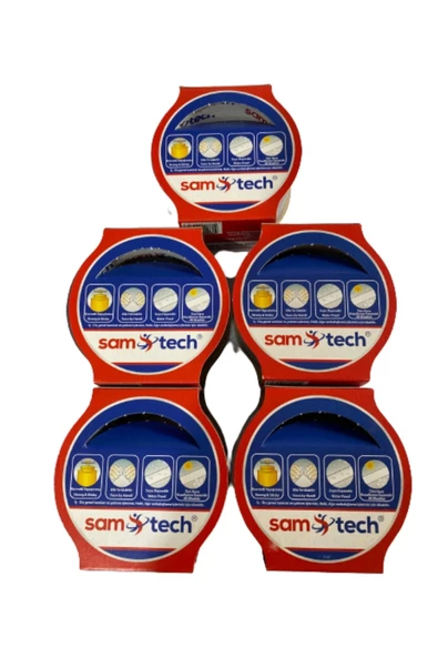 Sam-Tech Tamir Bantı 48mm x 10Mt Gri 5 Li - Resim 3
