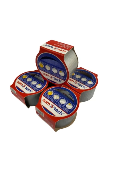 Sam-Tech Tamir Bantı 48mm x 10Mt Gri 5 Li - Resim 2