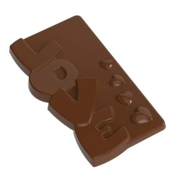 Polikarbon Tablet Çikolata Kalıbı 80 gr | Cm-3837 ürün görseli 1
