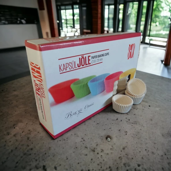 JÖLE (30x20) BEYAZ KAPSÜL 1.000'Lİ ürün görseli 1