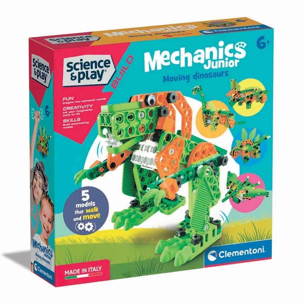75061TR Mechanics Junior - Hareketli Dinozorlar +6 yaş ürün görseli 1