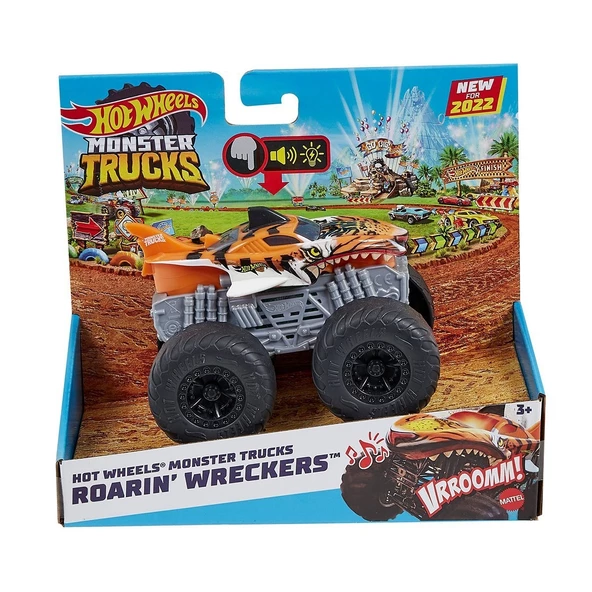 HDX60 Hot Wheels Monster Trucks 1:43 Kükreyen Arabalar ürün görseli 1