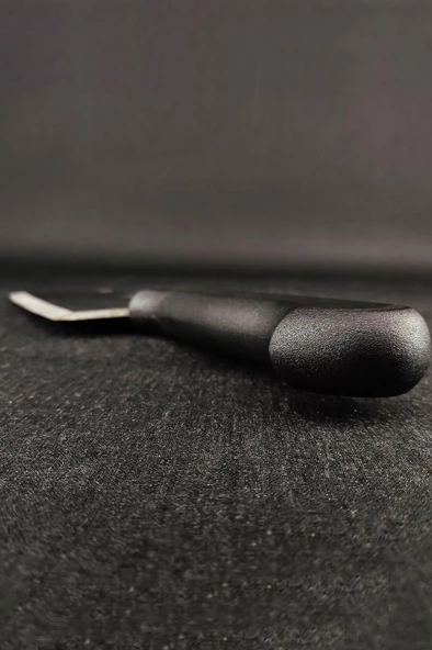 Stevig Solid Satır Et Bıçağı Siyah 20 cm ST-400.018 - Resim 2