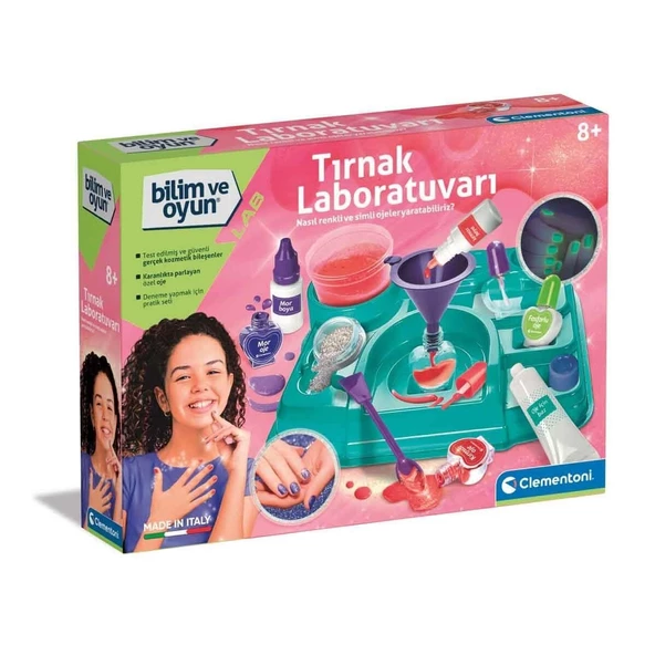 64471 Bilim ve Oyun - Tırnak Laboratuvarı +8 yaş ürün görseli 1