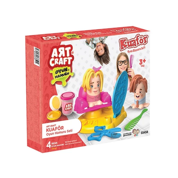 03458 KUAFÖR OYUN HAMUR SET - Resim 3