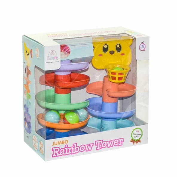 URT021-001 JUMBO GÖKKUŞAĞI KULE ürün görseli 1