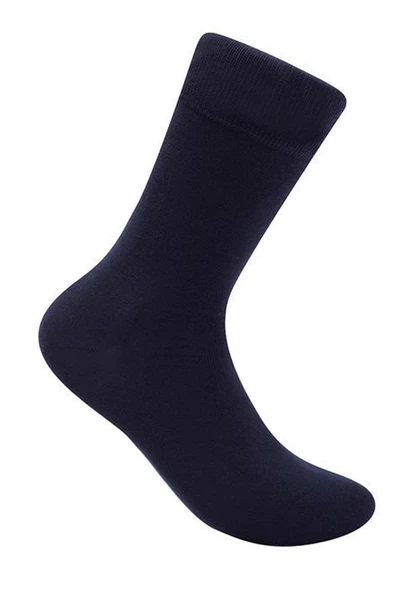 Mode XL Erkek Çorap Bambu Uzun Soket Basic 1164 Lacivert - Resim 3