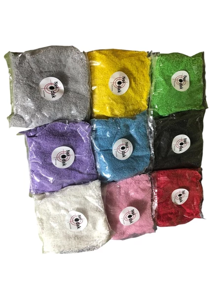 Renkli Dekoratif Kum Oyuncak Kumu  (5 Paket) Vazo Kumu Bahçe Dekor Saksı Terraryum Kum 3,5 Kg ürün görseli 1