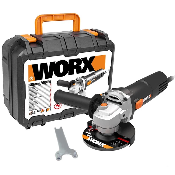 Worx Wx718 900Watt 125Mm Profesyonel Avuç Taşlama ürün görseli 1