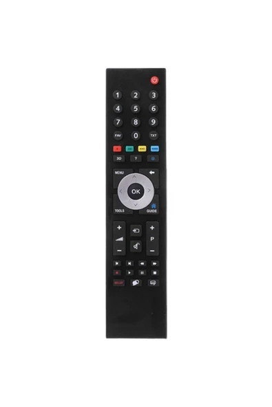 TP7187R Grundıg Smart Tv Için Uzaktan Kumanda Değiştirme Uzaktan Kumanda TP7187R Siyah ürün görseli 1