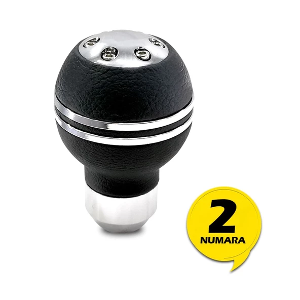 Vites Topuzu Universal Her Araca Uyumlu Spor Metal Vites Topuzu No:2 ürün görseli 1