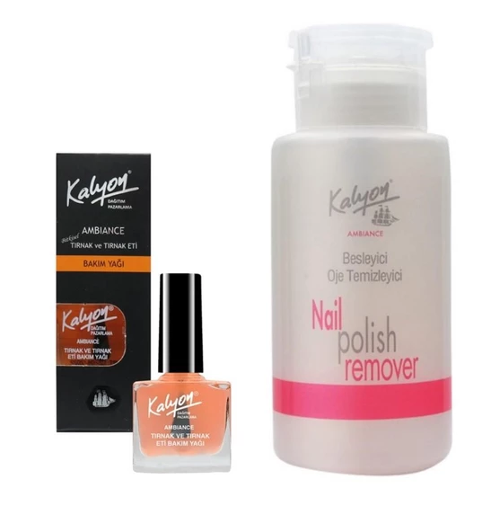 Kalyon Bakım Yağı+Pompalı Aseton 200Ml ürün görseli 1