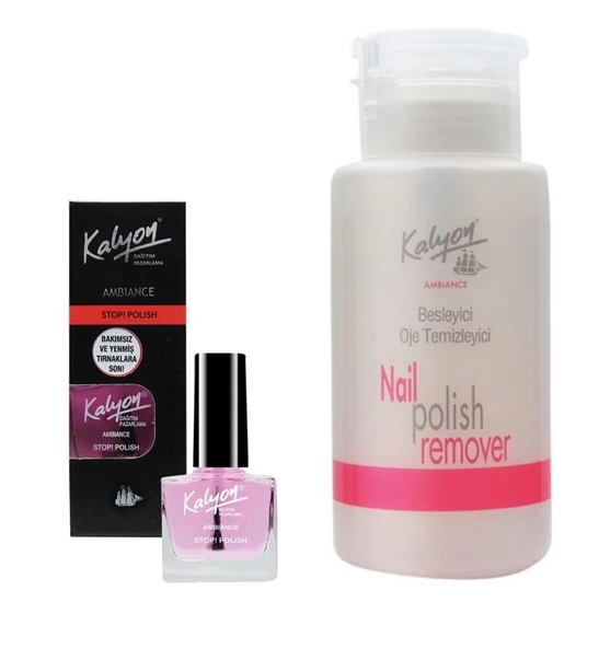 Kalyon Acı Cila+Pompalı Aseton 200Ml ürün görseli 1