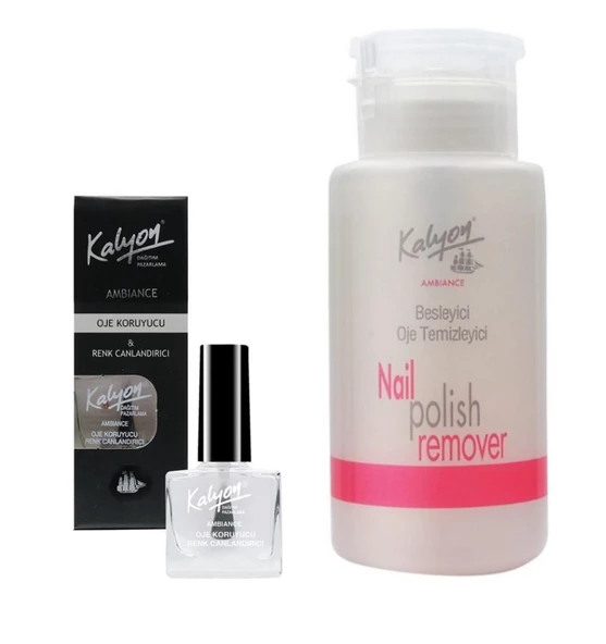 Kalyon Oje Koruyucu+Pompalı Aseton 200Ml ürün görseli 1