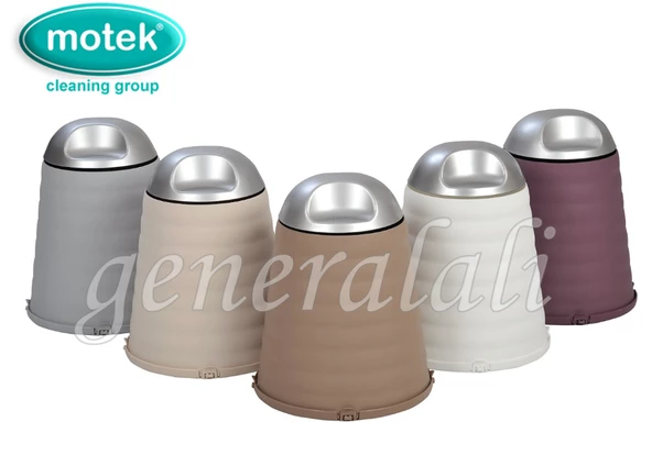 Motek Waste Basket Çöp kovası 360 Derece Döner Kapak Yapısı 7 Lt. ürün görseli 1