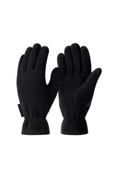 OIL COMPANY Siyah Polar Eldiven Unisex Trend ürün görseli 1