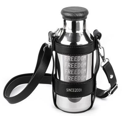 Tantitoni OKADI UZUN SÜZGEÇLİ ASKILIKLI PASLANMAZ ÇELİK TERMOS 500ML - Resim 4