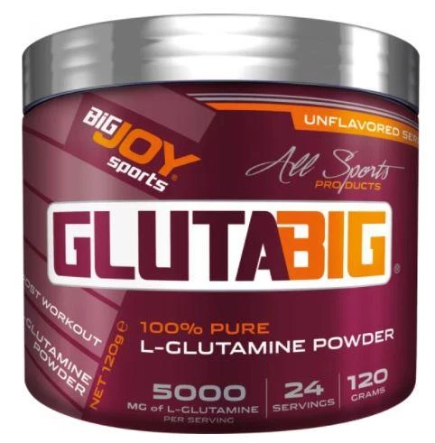 BigJoy Glutabig Glutamine Powder/120gr/ Aromasız ürün görseli 1