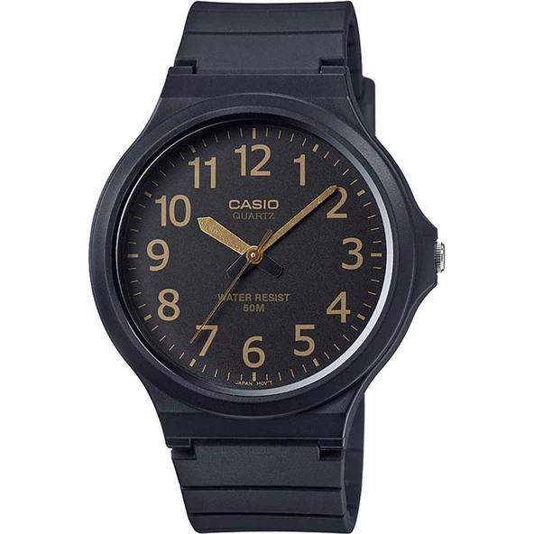 CASIO MW-240-1B2VDF RAKAMLI SİLİKON KORDON ERKEK KOL SAATİ ürün görseli 1