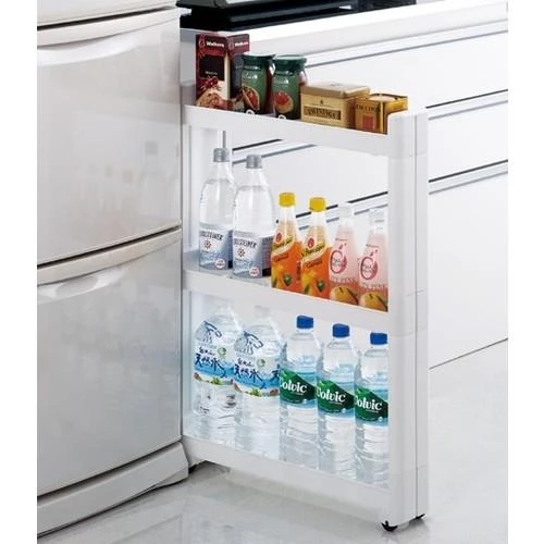 Motek Çok Amaçlı Tekerlekli Mutfak, Banyo Rafı Organizer SR-03 ürün görseli 1