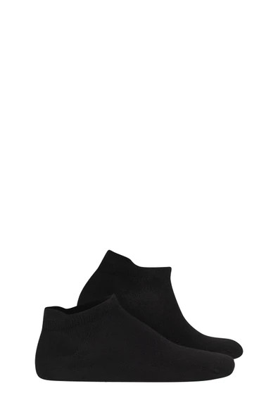 Oil Company Siyah Bambu Patik Çorap Unisex ürün görseli 1
