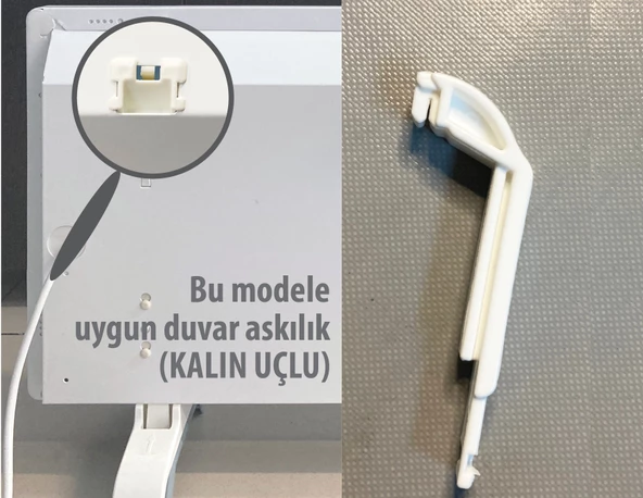( İVİGO ) ASKILIK KALIN  BEYAZ (  4570 ) - Resim 2