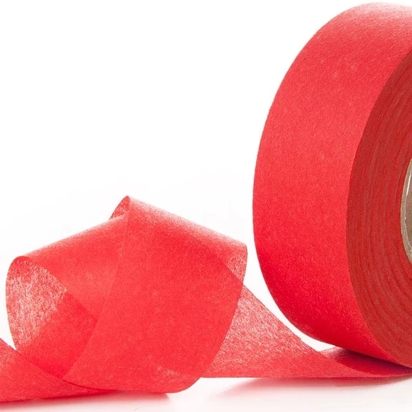 Jütburada Kırmızı Kurdale Şerit (Nonwoven Tela Kumaş 2.5 Cm) 220 Metre ürün görseli 1
