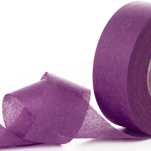 Jütburada Bordo Kurdale Şerit (Nonwoven Tela Kumaş 2.5 cm) 220 Metre ürün görseli 1
