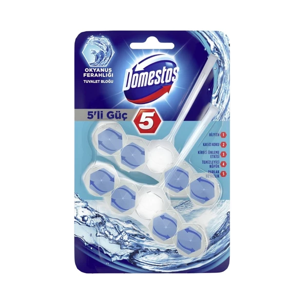 Domestos OKYANUS FERAHlLIĞI WC Blok 2li ürün görseli 1