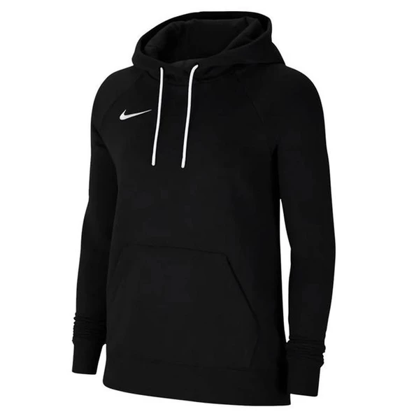 Nike W Nk Flc Park20 Po Hoodie Kadın Siyah Futbol Sweatshirt CW6957-010 ürün görseli 1
