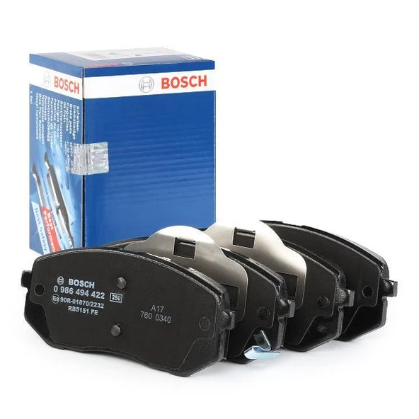 Bosch Ön Fren Balata Takımı 2010-2022 Kia Sportage 1.6 Gdi ile uyumlu ürün görseli 1