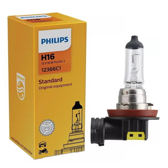 Philips Ampul H16 12V 19W 12366C1 ürün görseli 1
