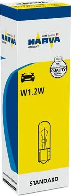 NARVA AMPUL 12V 1.2W KÜÇÜK DİPSİZ W1,2W ürün görseli 1