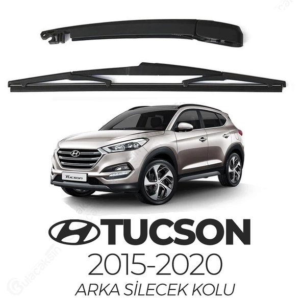 Hyundai Tucson 2015-2020 Arka Silecek Kolu ve Silecek Seti ürün görseli 1