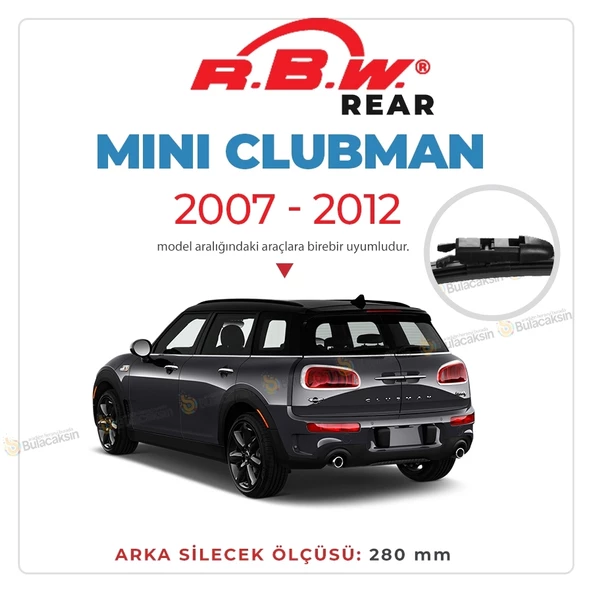 RBW Arka Silecek Mini Clubman 2007-2012 ile uyumlu ürün görseli 1
