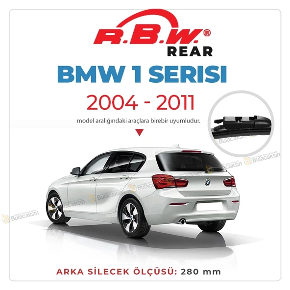 RBW Arka Silecek Bmw 1 Serisi E81-E87 2004-2011 ile uyumlu ürün görseli 1