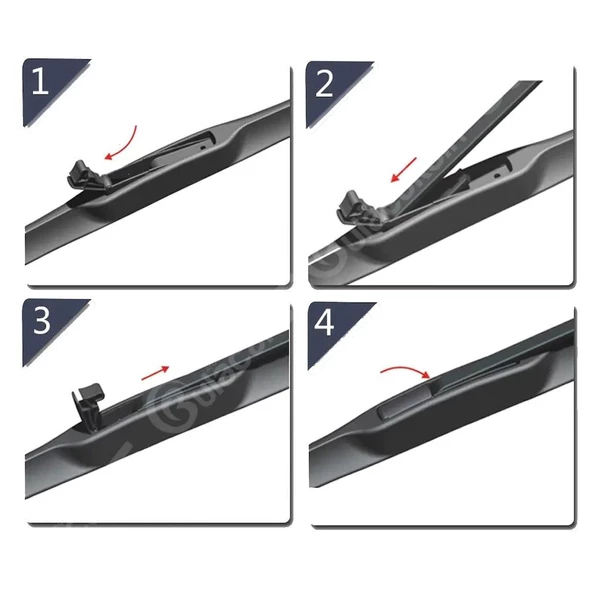 INWELLS Universal Hibrit Silecek - Resim 3