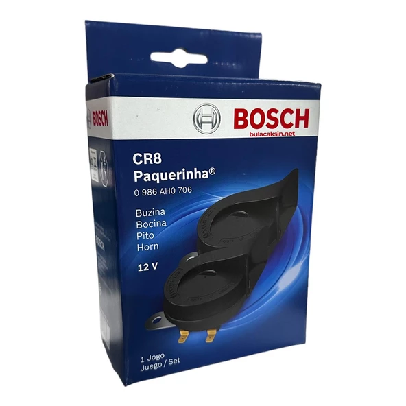 Bosch Dadat Salyangoz Korna Çift Fişli 12V 400/500 Hz 110 Db ürün görseli 1